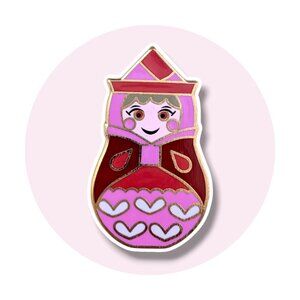 Sleeping Beauty Disney Pin: Flora Fairy Nesting Doll